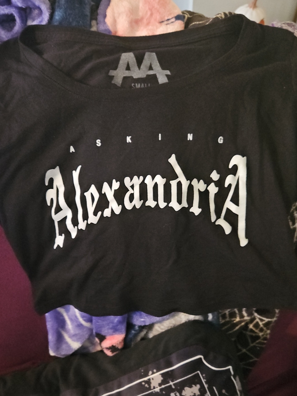 Asking Alexandria Boxy Crop Top